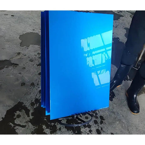 Blue Anodized 5052 Aluminum Sheet For Engraving Signs And Decorative Panels Laser Ready For Silk Screen Printing