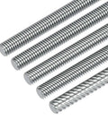 T6 Lead Screw With 6mm Trapezoidal Thread And Premium Brass Nut For Mini Cnc And 3D Printer Builds, showing multiple metal rods.