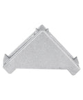 20 Sets 10 Series Aluminum Extrusion Corner Bracket Kit Pro Grade 1x1 Inch Right Angle L Connectors With T Nuts And Stainless Hardware For 1010 Profiles Built To Last Aluminum Frame Building System, corner bracket close-up