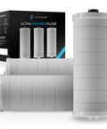 Ultra Shower Filter Cartridge Replacement For High Output Shower Heads With Spa Quality Water This Three Pack Delivers Premium Filtration