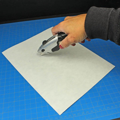 Cutting Magnetically Receptive Vinyl Sheet For Magnetic Miniatures Storage, 3 Pack, 0.025 Inch Thick, Letter Size 8.5x11 Inches