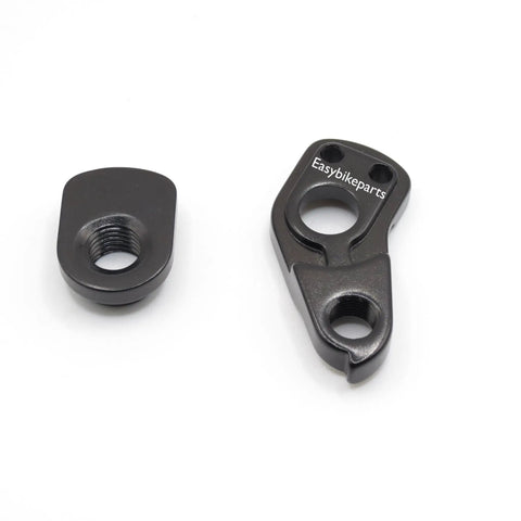 Durable Derailleur Hanger Replacement For Anthem Trance Reign Stance Fathom XTC Embolden Full E Plus Explore E Plus Lurra Bikes 2017 2024 Compatible With A Wide Range Of Mountain And Road Frames For Smooth Shifting, black, two-piece set.