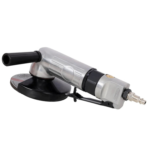 5 Inch Pneumatic Angle Grinder Built Different With Quick Air Hookup And 11000 RPM Power To Handle Your Daily Grind Crushing Steel And Iron Jobs In Any Workshop Or Garage Space