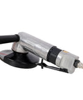 Beefy 5 Inch Air Angle Grinder And Pneumatic Cut Off Tool For Metal Welding Grinding and Polishing, featuring sturdy metal build.