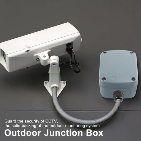Outdoor Weatherproof 5 Pole Junction Box Enclosure With 86 By 74 By 62 Mm Size And 20 Mm Cable Gland IP66 Waterproof Dustproof Case