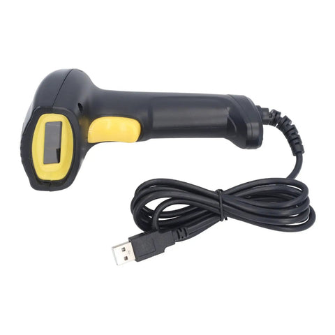 Wired USB Barcode Scanner Handheld Reader With 640x480 Resolution for store supermarket warehouse and pharmacy view
