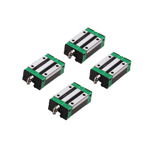 Pro Grade Heavy Duty HGR20 Linear Guide Rail Kit 2200mm With Four Bearing Blocks For DIY CNC Routers Lathes And Mills, four HGR20 bearing blocks