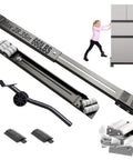 Triharyar Heavy Duty Appliance Rollers With 360 Degree Swivel Wheels And Telescopic Adjustable Legs For Moving Furniture Safely On Any Floor Surface High Capacity Support Up To Six Sixty Pounds Effortlessly, showcasing adjustable legs and wheels.