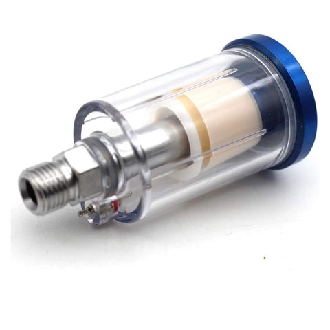 Slick Drop In Quarter Inch Airbrush Water And Oil Separator Inline Hose Filter Moisture Trap For Compressor Paint Spray zero drips