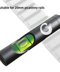 Level Up Your Rifle With A Durable 6061 Aluminum Scope Leveling Kit And Bubble Level For Picatinny Rails, Easy Mounting