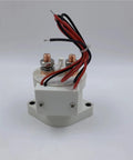High Performance DC Contactor 300 Amp Rated 12 To 1000 Volt Electric Vehicle Charger System Single Pole Configuration with wires.