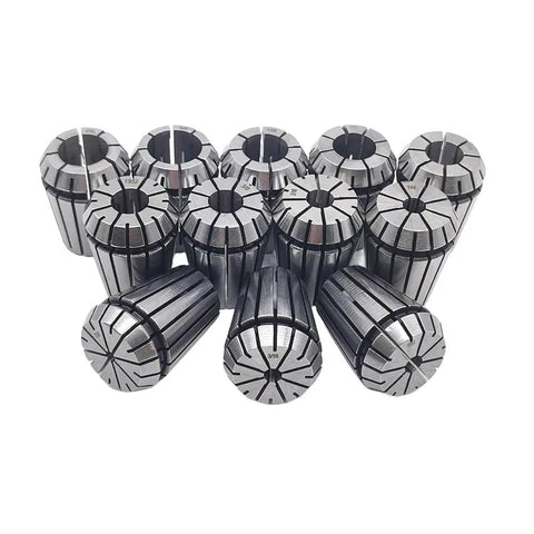 12 Piece ER25 Collet Chuck Set For CNC Engraving And Milling Lathe Tools Pro Grade Hardened Collets With Tight Runout And Wide Size Range