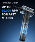 Rechargeable Tattoo Ink Mixer For Microblading And Eyebrow Pigment With All Day Battery Life Pro Grade Motor Three Speeds Includes 105 Mixing Sticks Electric Pigment Agitator For Flawless Color And Smooth Ink showcasing powerful motor up to 10000 RPM for fast mixing