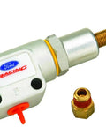 Sick Heavy Duty Aluminum Brake Proportioning Valve With Knurled Adjustment Knob And Precise One Eighth Inch Npt Female Ports For Tight Ride Tuning On Your Street Rod Or Track Monster with fittings.