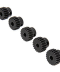 Five Pack 48P Pinion Gear Sets 18T 19T 20T 21T 22T For 3.175mm Shafts Hardened Steel RC Cars