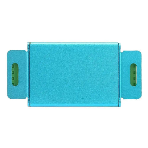 Heavy Duty Load Cell Amplifier And Weight Transmitter For 4 To 20mA And 0 To 10V Outputs With Quick Signal Boost Easy Setup And Precise Sensing Workhorse Reliability For Industrial Scales, blue metal module
