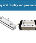 SR35W Linear Block And Rail Guide Slider System With 2000mm Rail Length, dimensions displayed, for smooth industrial motion.