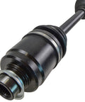 Close-up of Four Piece Front CV Axle Assemblies And Front Wheel Bearings Kit For 2002 To 2006 Honda CR V Replacement Set