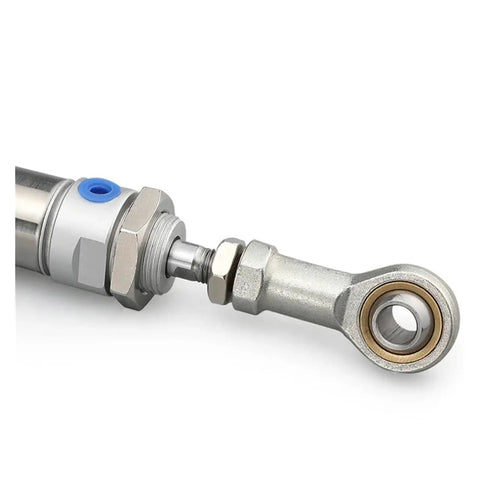 Fisheye Joint Female Piston Rod End Ball Head For Pneumatic Cylinder U Fitting Mounting Knuckle Bearing With Internal Thread And 12mm Hole on cylinder rod
