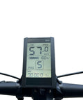 Upgrade Your Ride With Premium S830 LCD Display Screen Featuring 5Pin Sm Connector For 24V 36V And 48V Electric Bike Scooter Smart UART Control Panel Dash For Speed And Battery Monitoring mounted on e-bike handlebar