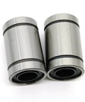 Two Pack LM8UU 8x15x24mm Linear Ball Bearings For CNC Machines And 3D Printers Smooth Motion Bushings 8mm Diameter Reliable LM8