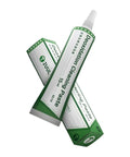 Flux Paste For Soldering, 15ml Oxidation Busting Solder Flux tube with green and white label, angled view
