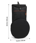 Yo Drummer Grab This Flat Out Tough Oxford Carrier Bag For Snare And Practice Pads Keeps Your Gear Locked Down And Ready For The Next Local Jam Session, 23.6 in x 13.8 in, heavy duty waterproof. 