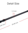 Dimensions of extension rod for Induction Heater Dent Repair Kit With Hot Box And Extension Rod For Paintless Car Dent Puller Tool