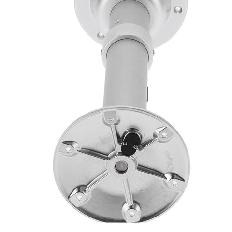 Beefy Aluminum Table Leg Bracket With Adjustable Height Pedestal For RVs Yachts Boats Motorhomes And Marine Caravans 19.3 To 31.8 In