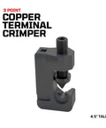 Three Point Mini Wire And Cable Crimper For Tight Spaces Handheld Crimp Tool built like a tank durable compact design