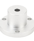 4mm Flange Coupling Connector For Mecanum Wheel 60mm Shaft Axis, Aluminum Alloy Universal Hub With Stainless Steel Hex Set Screw
