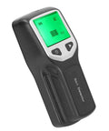 ALIESTFDNO Stud Finder Wall Scanner 5 in 1 Detector with LCD Display showing green screen, ergonomic design for easy use.