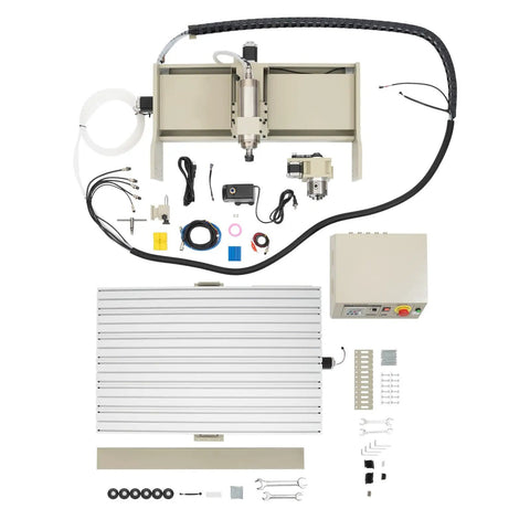 6090 Router Kit With MACH3 Control Beefy 2.2KW Water Cooled Spindle 4 Axis Milling And Engraving Machine Pro Grade Carver components