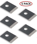 RJ45 Pass Through Crimp Tool Replacement Blades 5 Pack 8 Pin Cavity Heavy Duty Steel Blades for Professional Crimping