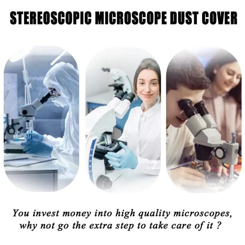 Durable Microscope Dust Cover For Full Size Standard Microscopes Waterproof PVC Shield Keeps Dust Spills And Debris Off Your Lab Gear Fits Most Medium To Small Microscopes 19 Inch By 10 Inch By 9 Inch. stereoscopic microscope dust cover for lab use