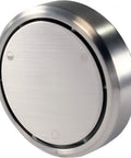 Rock Solid Bathtub Overflow Drain Cover With Deep Soak Round Profile Two Hole Universal Fit Satin Nickel No Sweat Swap Bathroom Glow Up Smooth Soak Routine Daily 50 Pack, 2.70 inch round, satin nickel finish.