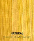 Real Deal Heavy Hitter Water Based Wood Stain And Sealer natural wood finish sample showing semi-transparent hue.