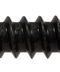 Outdoor Grade 5/16 x 1-1/2 Inch Hex Lag Screws Black Finish Heavy Duty For Gates Straps And Hinges Durable Steel 6 Pack