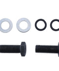 Close-up of studs, nuts, and washers from Bottom Roller With Studs Nuts Washers 7013575 Heavy Duty Replacement Part For Bobcat Excavators.