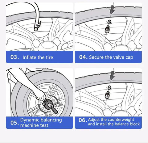 Instructions for installing Premium Heavy Duty TPMS Tire Pressure Sensor For Toyota Camry Corolla Highlander 315Mhz.