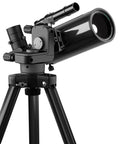 Compact Catadioptric Telescope With 60mm Aperture And 830mm Focal Length for adults, black tube on tripod