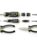 30 Piece General Purpose Tool Set With Screwdriver Long Nose Pliers Diagonal Cutting Pliers Starter Kit For Home Improvement