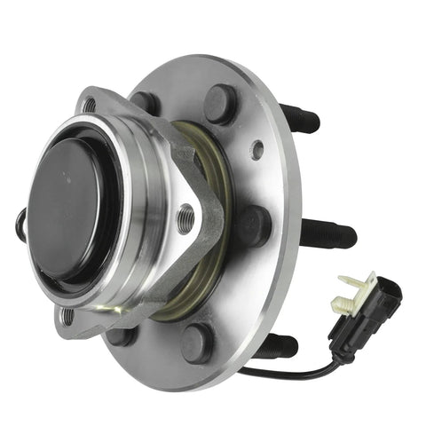 RWD Front Wheel Bearing Hubs Replacement Kit For Chevy Silverado 1500 GMC Sierra 1500 Tahoe Suburban Yukon XL Escalade ESV Cadillac Direct Fit