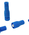 Line Taps For 14-16 Gauge Wires, Pack Of 15, Tool Free Hand Install, Insulated And Vibration Proof Connectors in blue