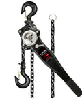 Manual Lever Chain Hoist One And A Half Ton 3300 Pounds Ten Foot Lift G80 Galvanized Carbon Steel Come Along