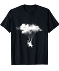 Paramotor Paraglider Inspired Tee For Powered Paragliding Fans Lightweight Classic Fit Short Sleeve Shirt With Paraglider Motor Artwork