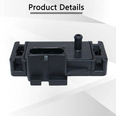 Map Sensor Replacement For Chevy GMC Buick Cadillac Vehicles Direct Fit OE Replacement For Plug And Play Manifold Absolute Pressure Sensor Improves Idle Fuel Trim And Throttle Response, black plastic