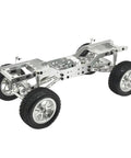 Beefy Metal Chassis Frame For MN78 MN168 1-12 Scale RC Car 2 Pack Side Frame Beams Durable Silver Upgrade Accessories For Racing