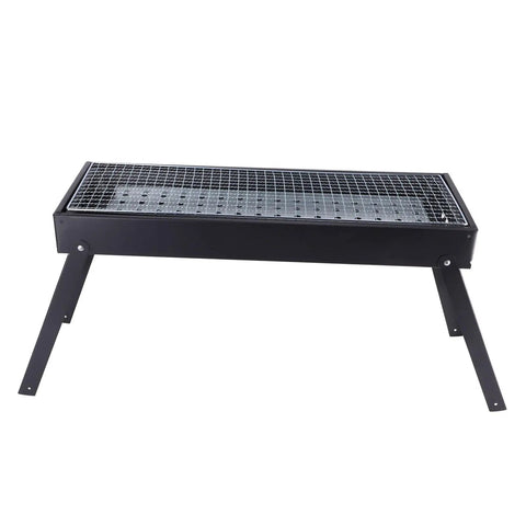 Portable Stainless Steel BBQ Grill For Camping And Picnics Lightweight Foldable Outdoor Grill With Durable Iron Construction