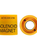 Go-To Solenoid Valve Magnet Tool Handy Troubleshooter Magnet showing top and inside view of 18mm plunger fitting.
